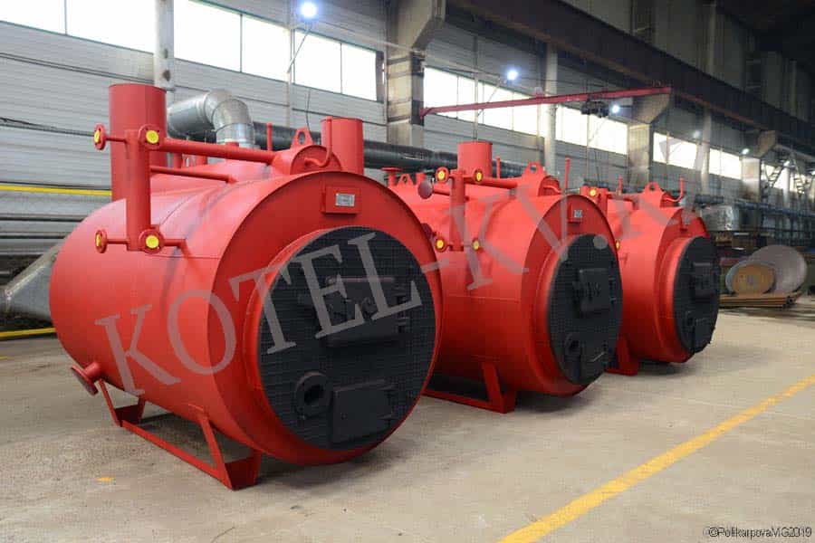 Промышленный парогенератор на дровах Парогенератор на дровах