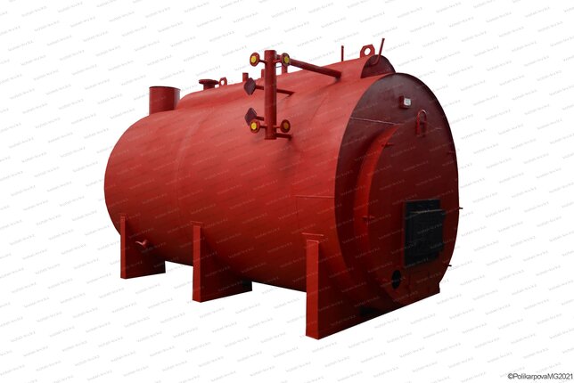 Котел паровой 1.6 т 170 С на угле